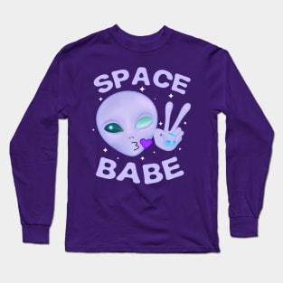 Space Babe Long Sleeve T-Shirt